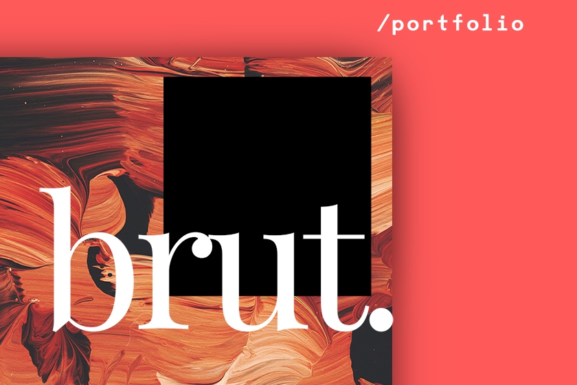 Brut Wordpress Portfolio