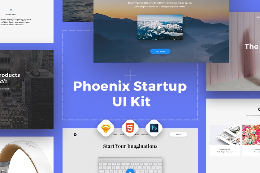 phoenix startup html ui kit